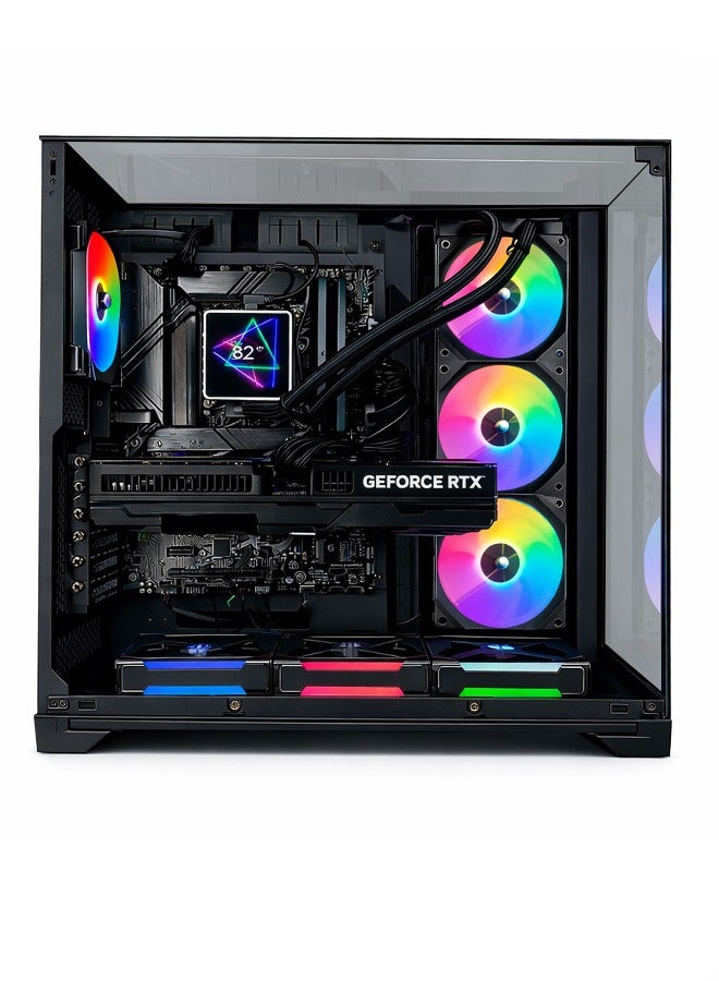 Game Sekret كمبيوتر ألعاب HiFly – معالج Intel Core i7-14700F | بطاقة رسومات GeForce RTX 5060Ti بسعة 16 جيجابايت | ذاكرة RAM DDR5 بسعة 32 جيجابايت – قرص SSD NVMe بسعة 1 تيرابايت | مبرد سائل 240 مم – لوحة أم B760 – مزود طاقة 650 واط بمعيار 80+ | WiFi – Bluetooth – نظام Windows 11 Pro | كمبيوتر مكتبي Game Sekret | ضمان لمدة سنة واحدة - Image 2